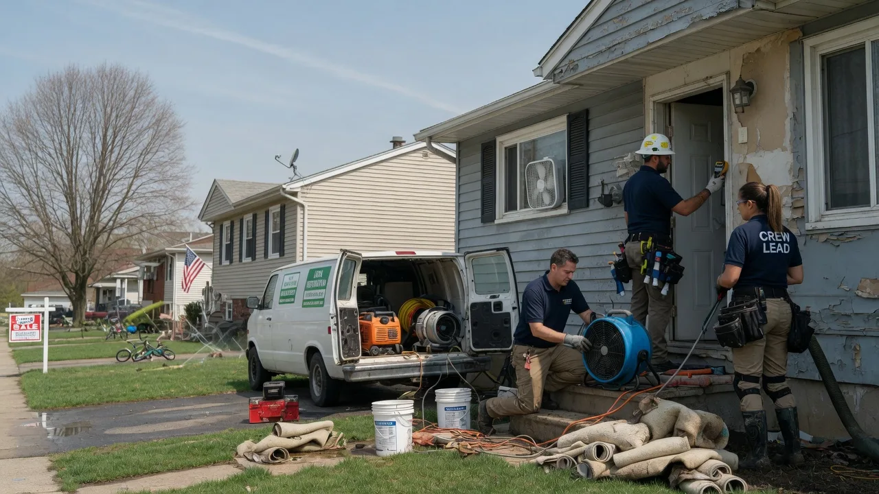 Flood Cleanup in Drakesville, IA near me