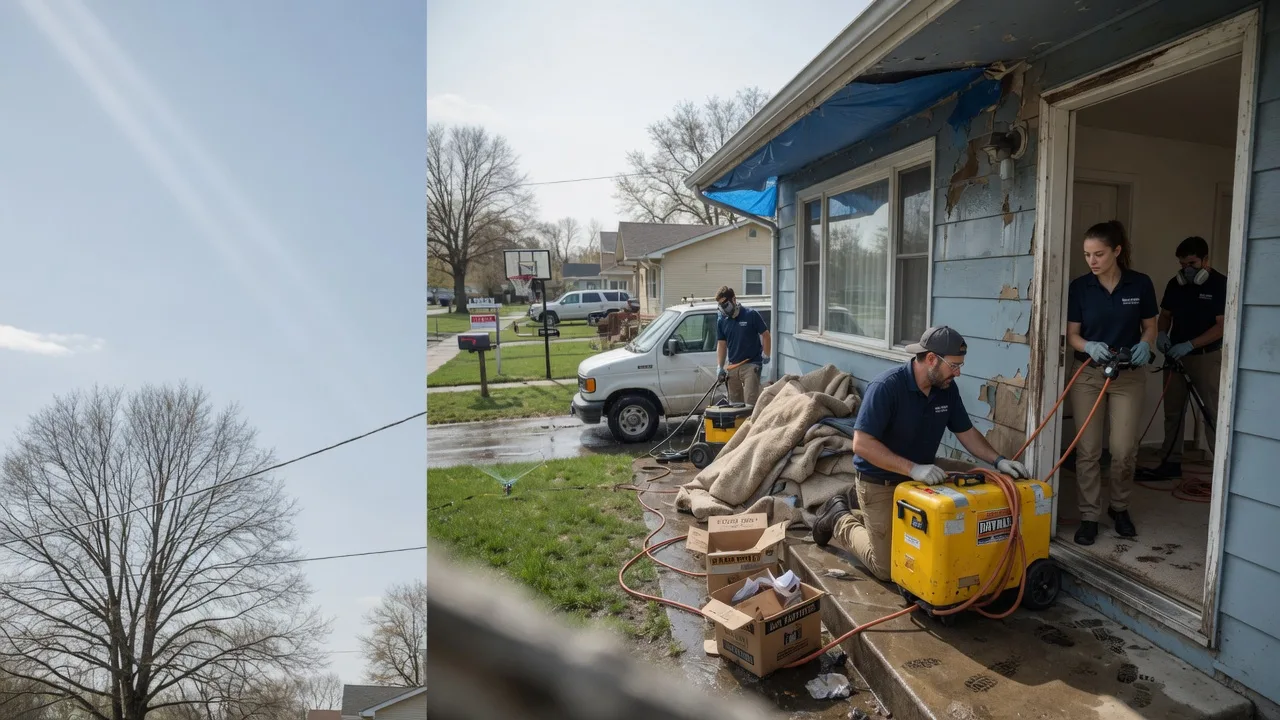 Basement Flood Cleanup in Drakesville, IA near me